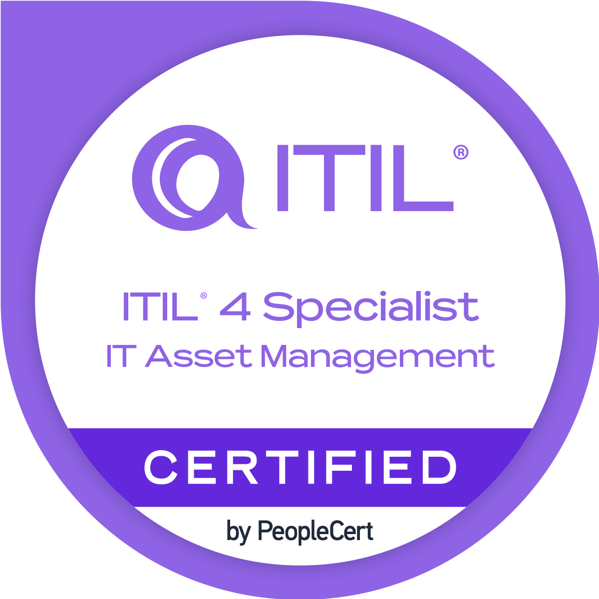 ITIL® 4 Specialist: IT Asset Management logo